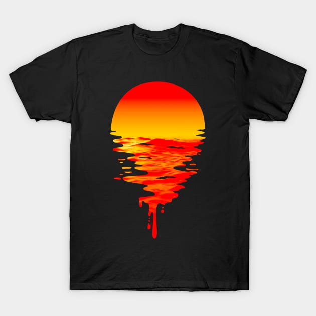 Sunset Bleed T-Shirt by Maluco